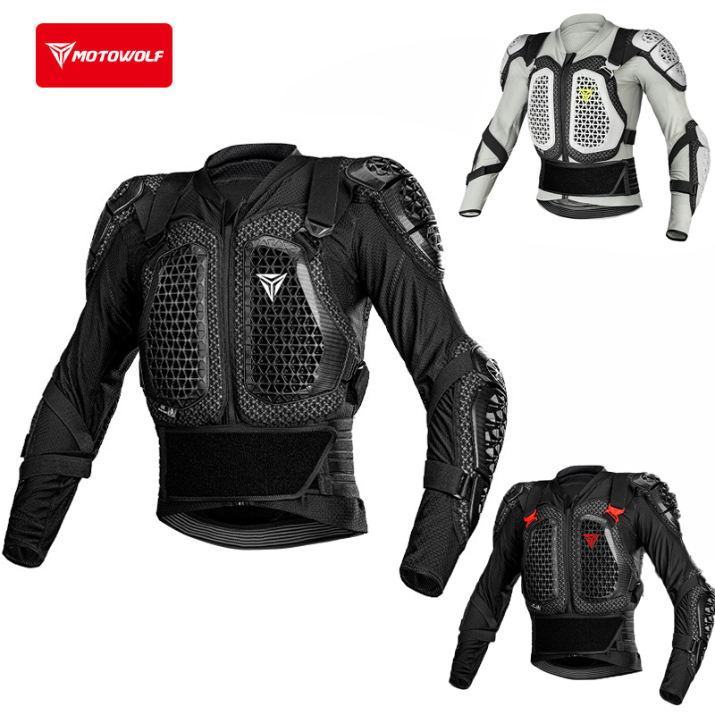 Motorcycle Gear Mens - Veste de moto pour homme, armure