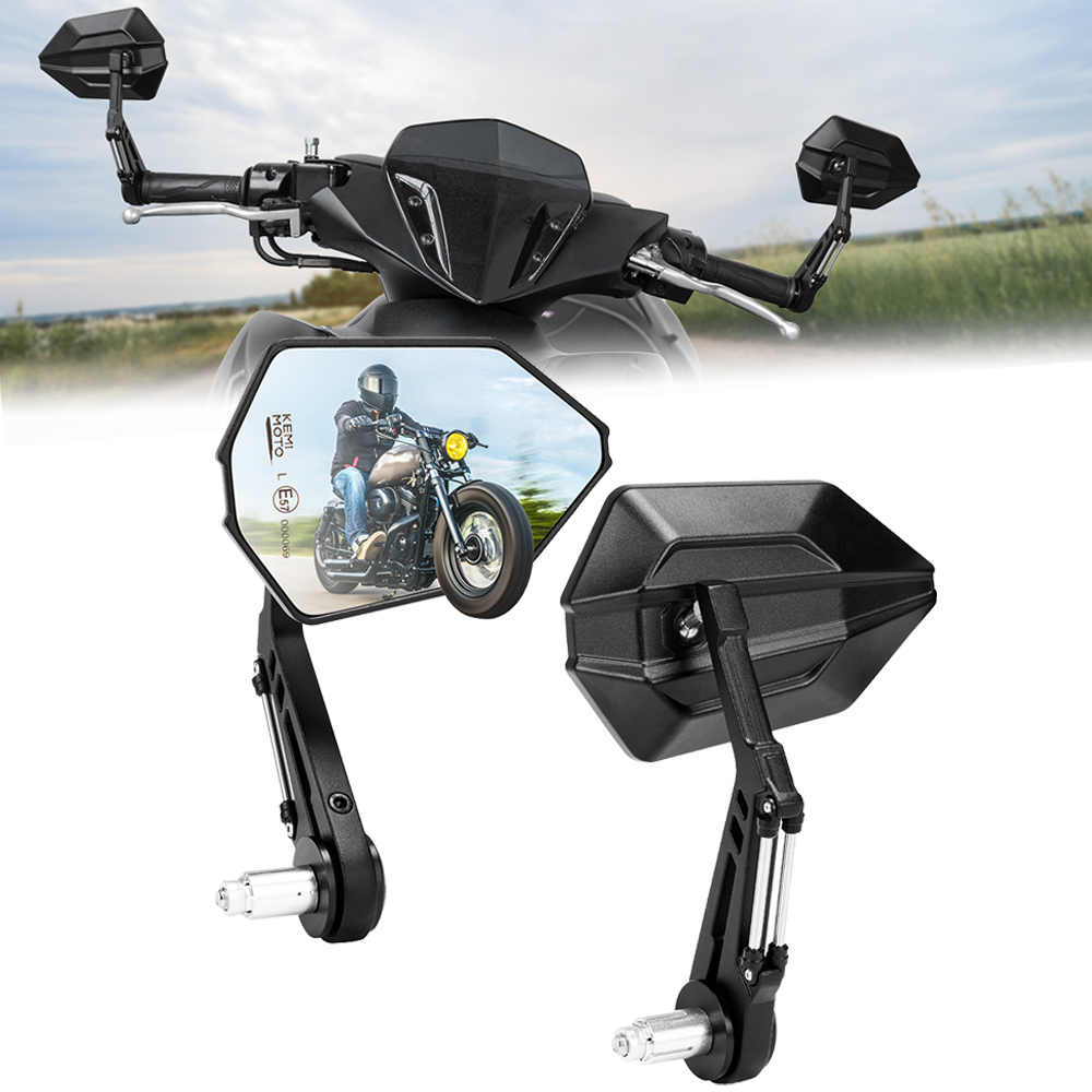 Mirror Extender Bar - Rétroviseurs d'extrémité de barre de moto