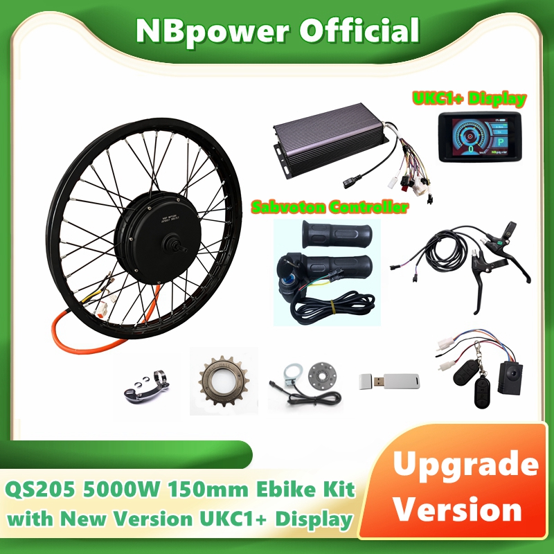 Motorcycle Gear Hub - NBpower/QS205 5000W V3 150mm moteur de