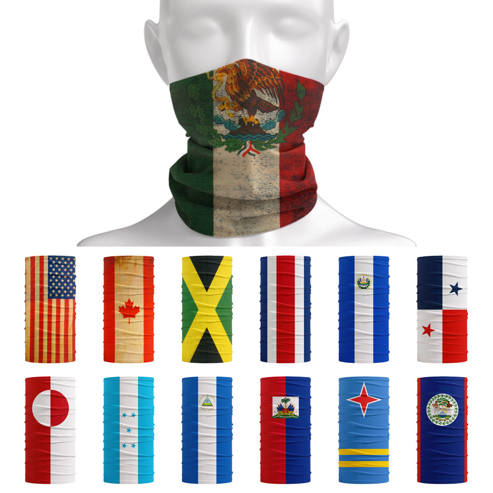Motorcycle Gear Mens - Bandana drapeaux nationaux d'amérique du nord