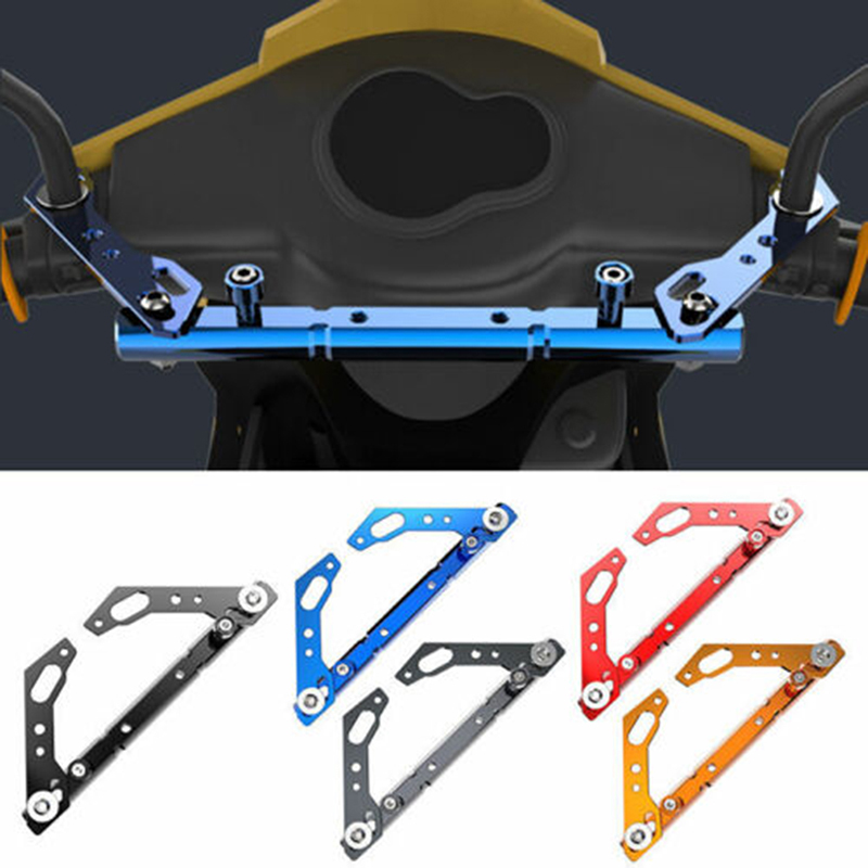 Siège de miroir de moto rouge, - Mirror Extender Bar avis et prix