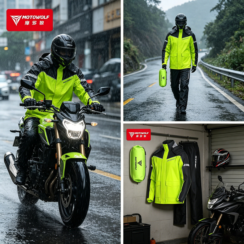 Accessoires de pluie pour moto - Motorcycle Gear Mens avis et prix