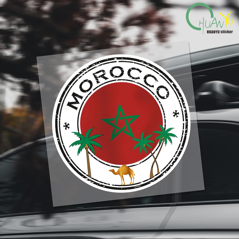 Autocollants maroc créatifs dr - Motorcycle Gear Hub avis et prix